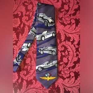 Brand New Indianapolis Speedway Corvette Pace Cars 100% silk tie